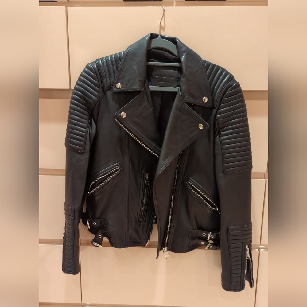 Allsaints Estella moto leather jacket